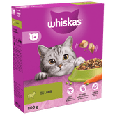 whiskas dry food lamb